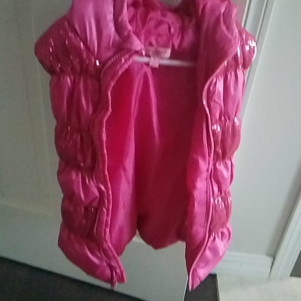 Girls Sparkly vest